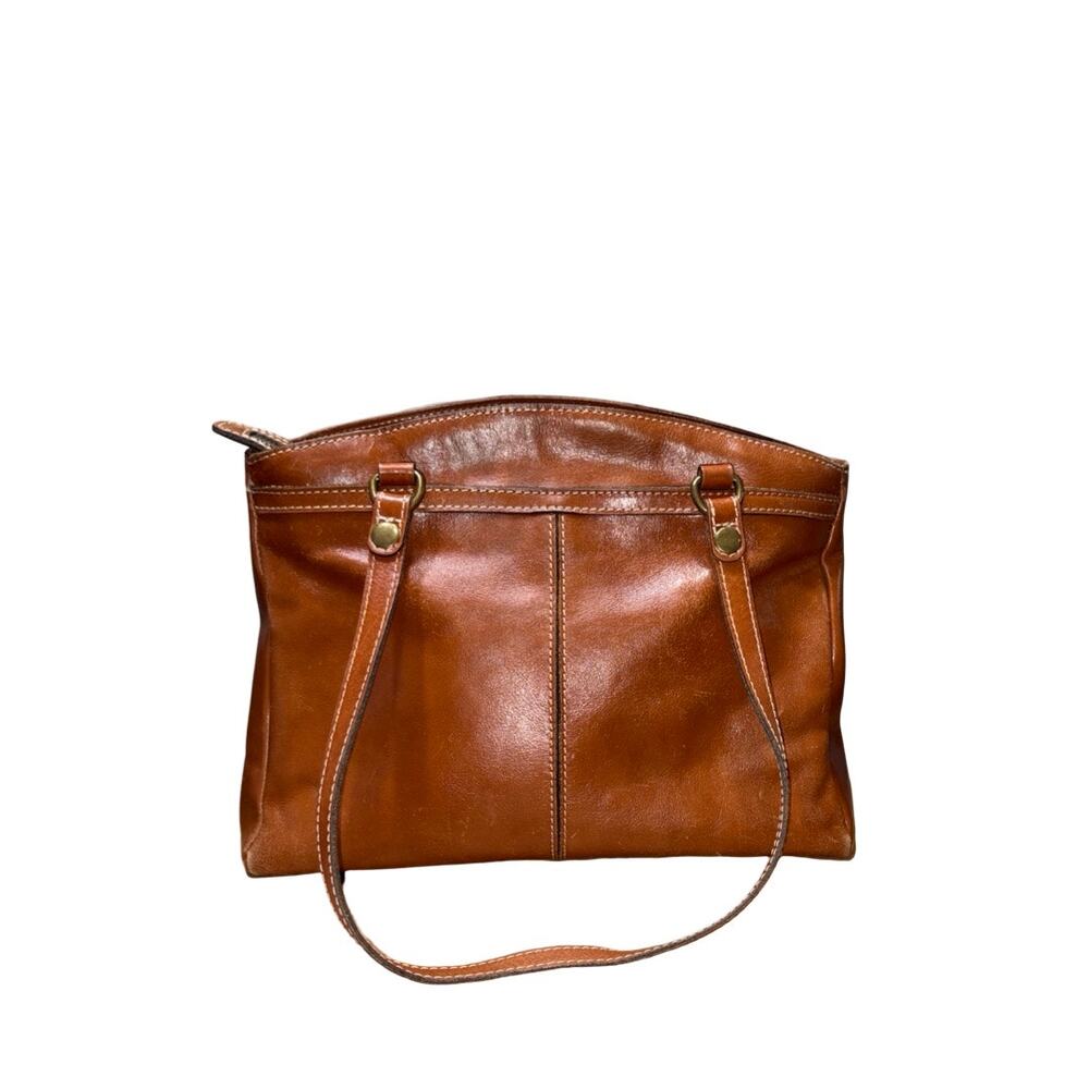 Patricia Nash Poppy Tote in British Tan / Brown Leather